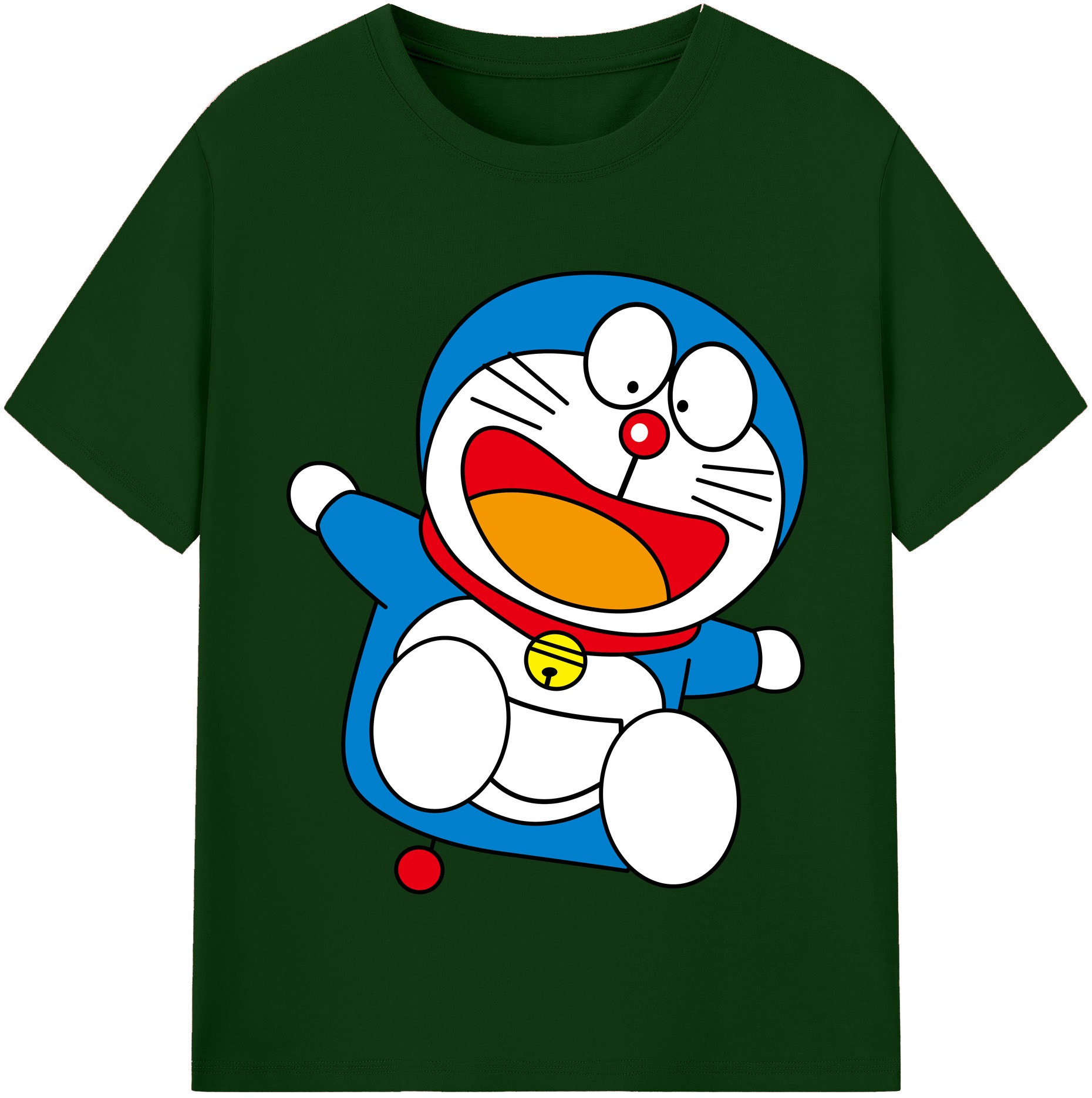 （画像用） ドラえもん Doraemon 綿100％半袖Tシャツ（フロントプリント）